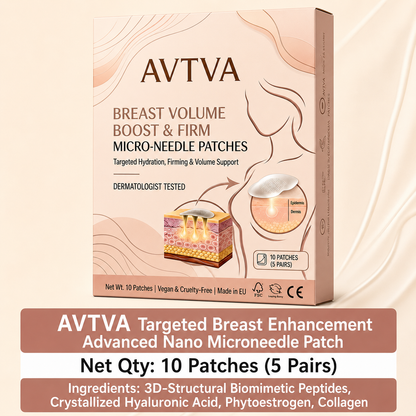 💥AVTVA 🥛 Targeted Breast Enhancement Advanced Nano Microneedle Patch💃