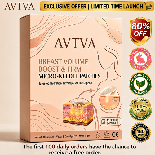 💥AVTVA 🥛 Targeted Breast Enhancement Advanced Nano Microneedle Patch💃