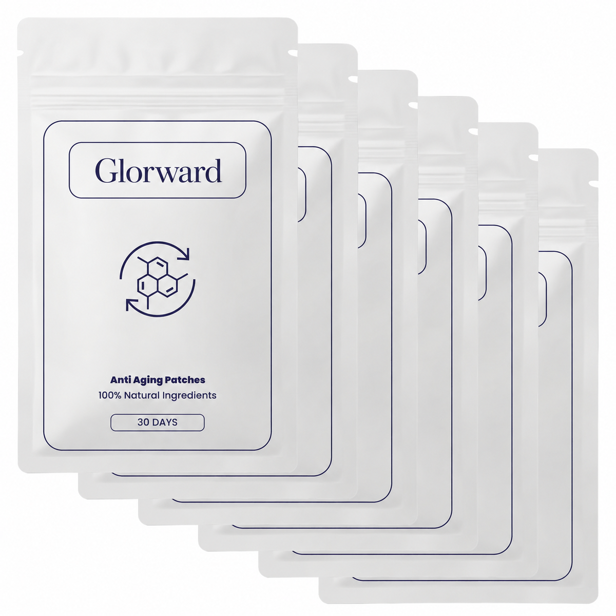 Glorward™ Daily Matrix Patch — 14-Nutrient Matrix Formula· Up to 8-Hour Daily Wear