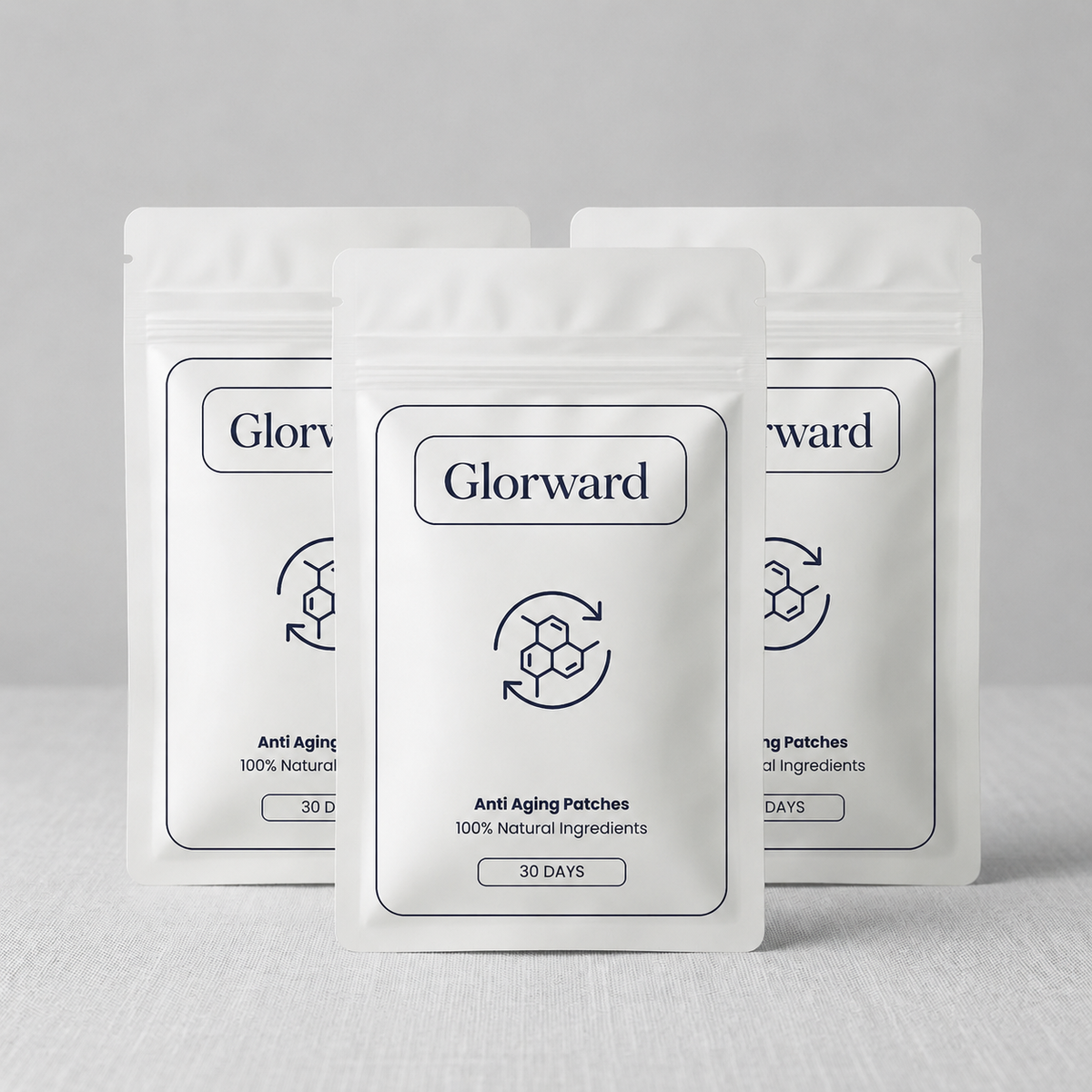 Glorward™ Daily Matrix Patch — 14-Nutrient Matrix Formula· Up to 8-Hour Daily Wear