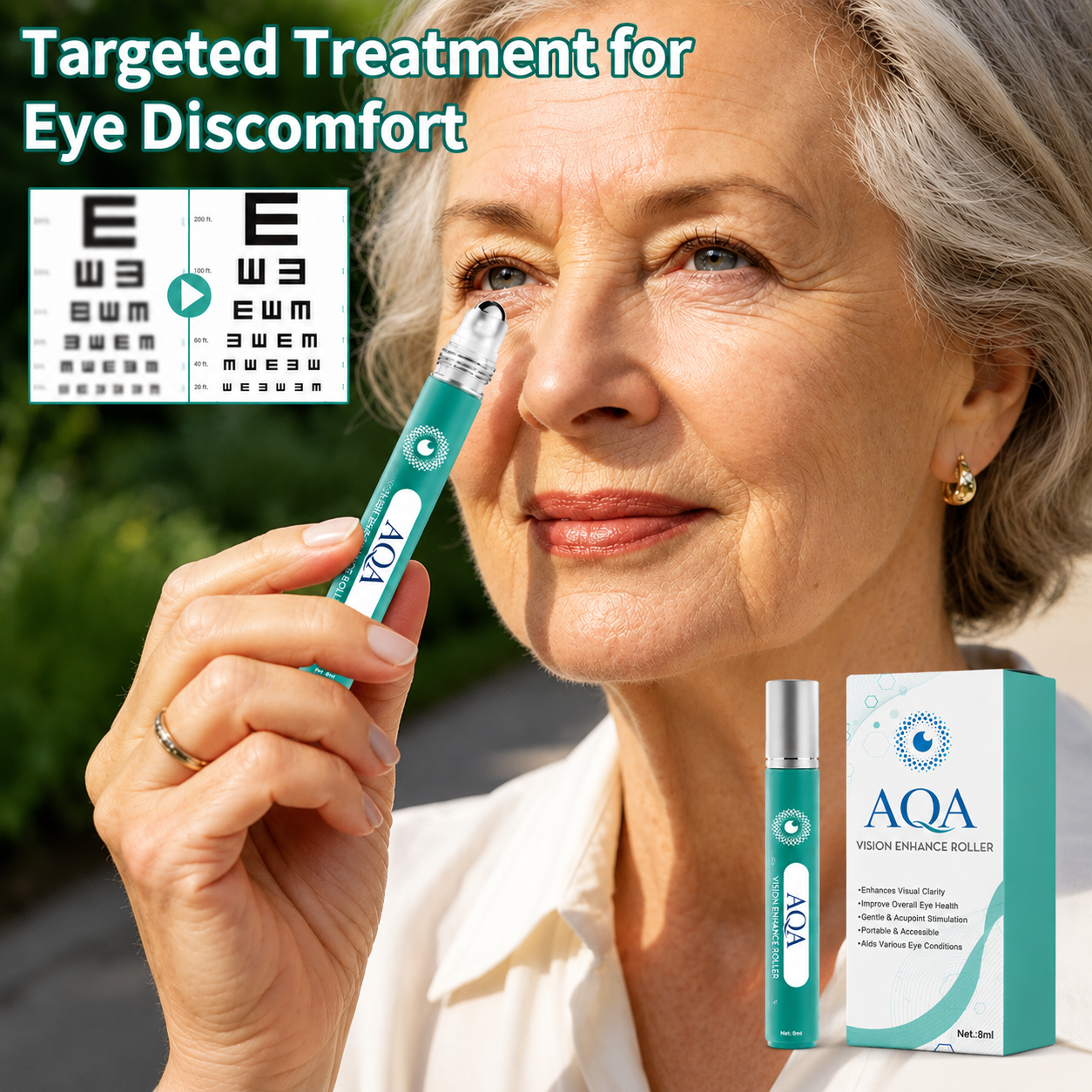 AQA Vision Enhance Eye Roller Serum
